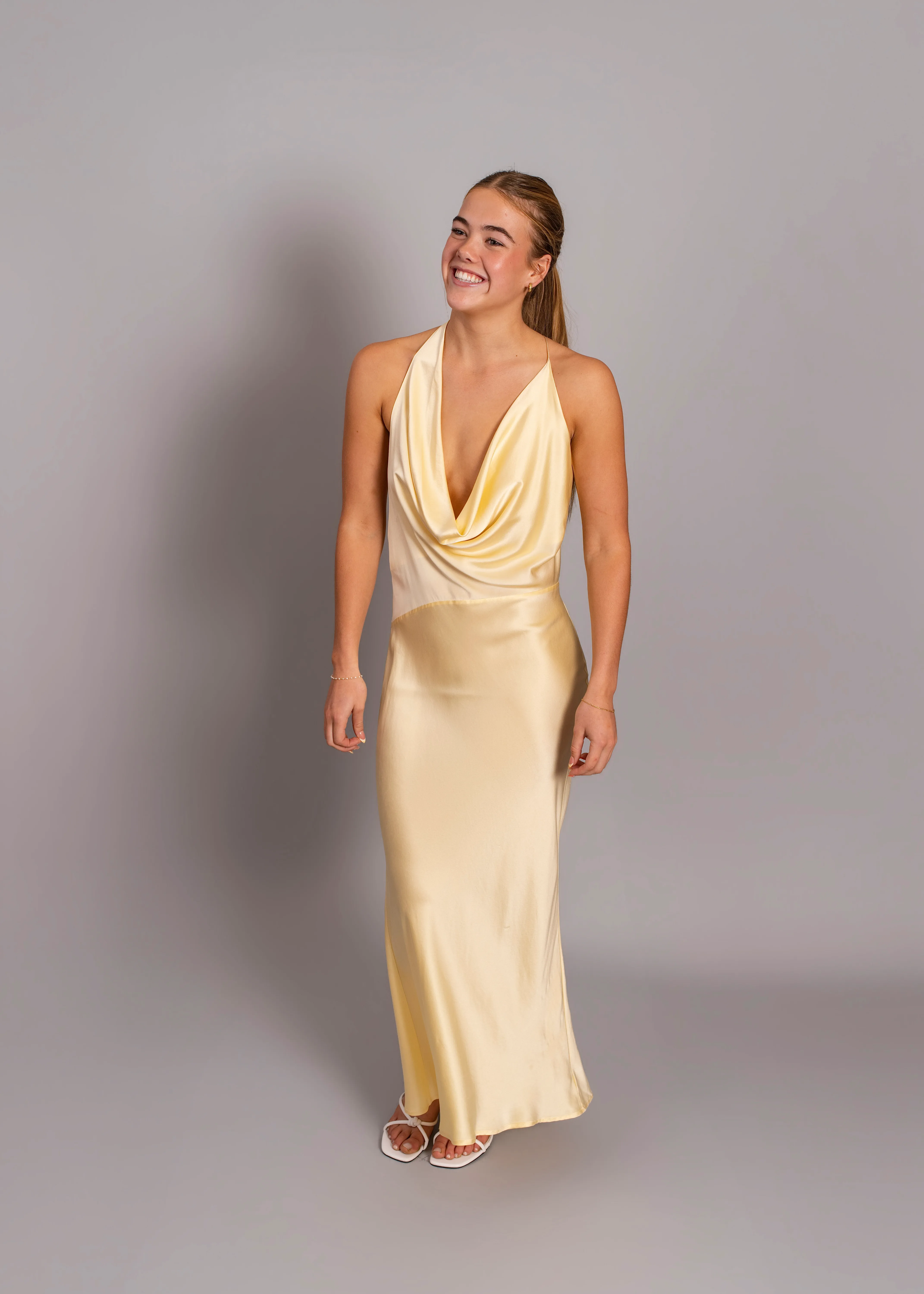 NATALIE ROLT - Gabi gown in lemon 