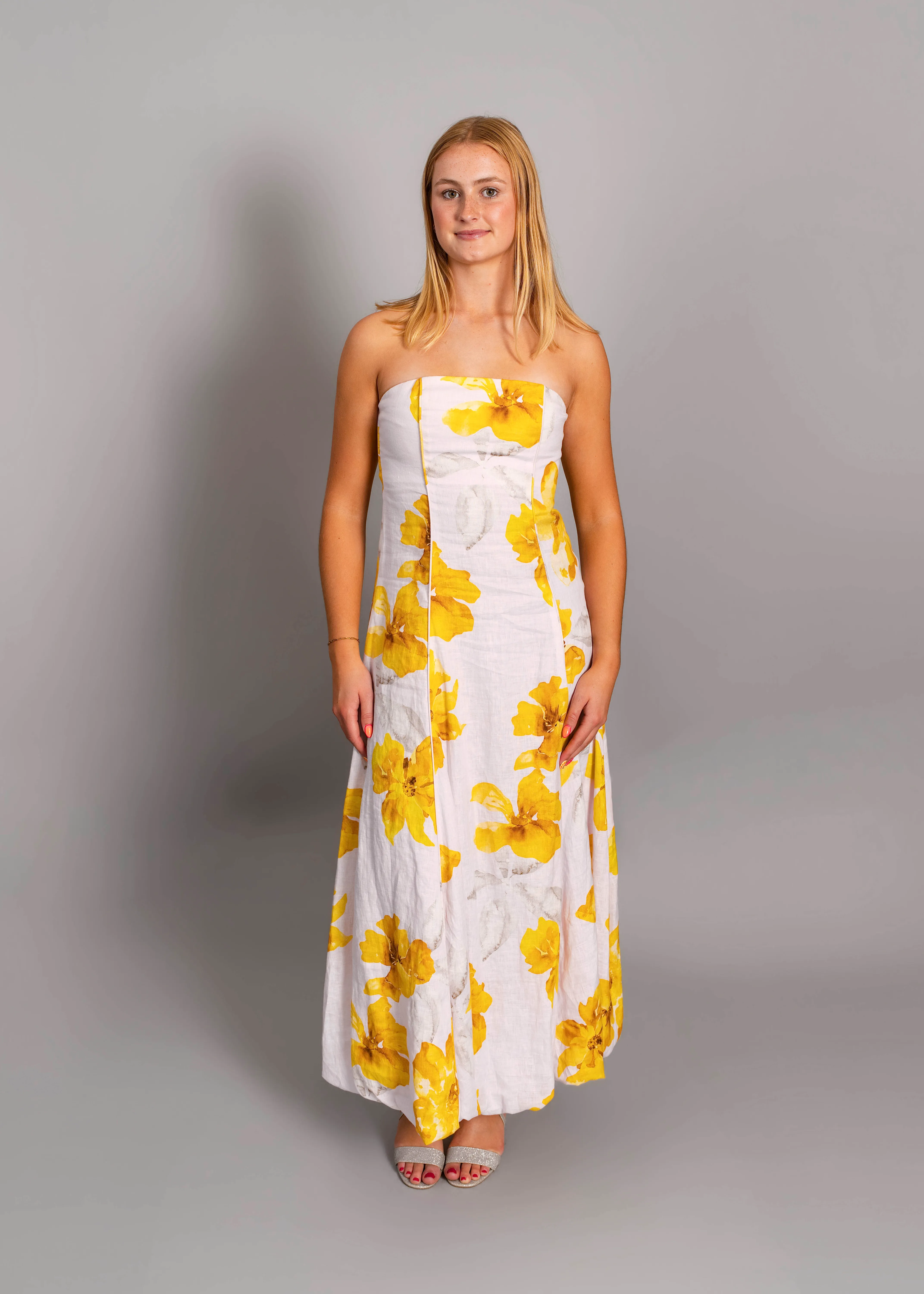 KIVARI - Francine strapless maxi dress 