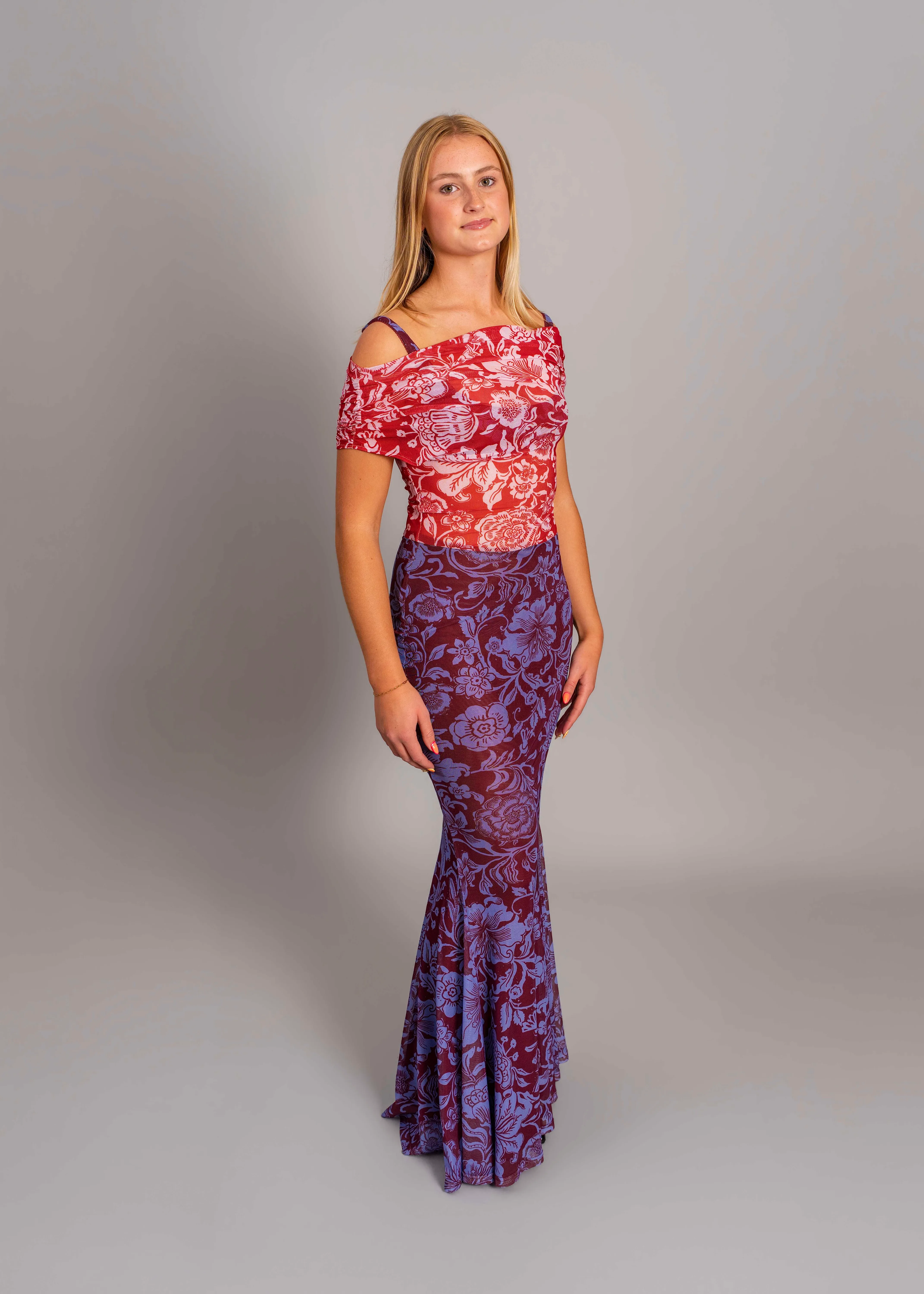 HANSEN AND GRETEL - Camille maxi dress in baja bloom