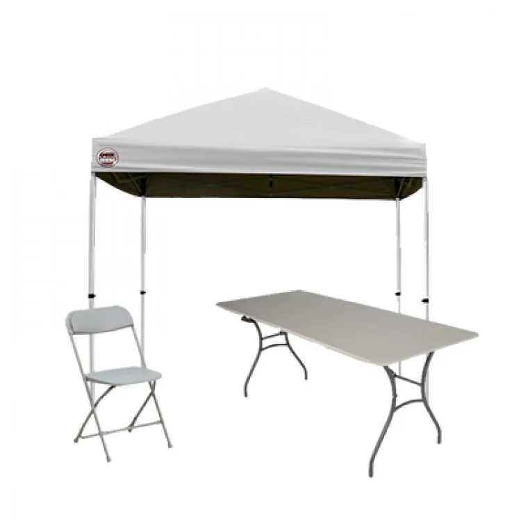 Tables, Chairs, Canopies