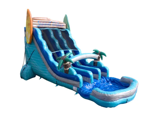 Good Vibes 18 FT Dual Lane Waterslide