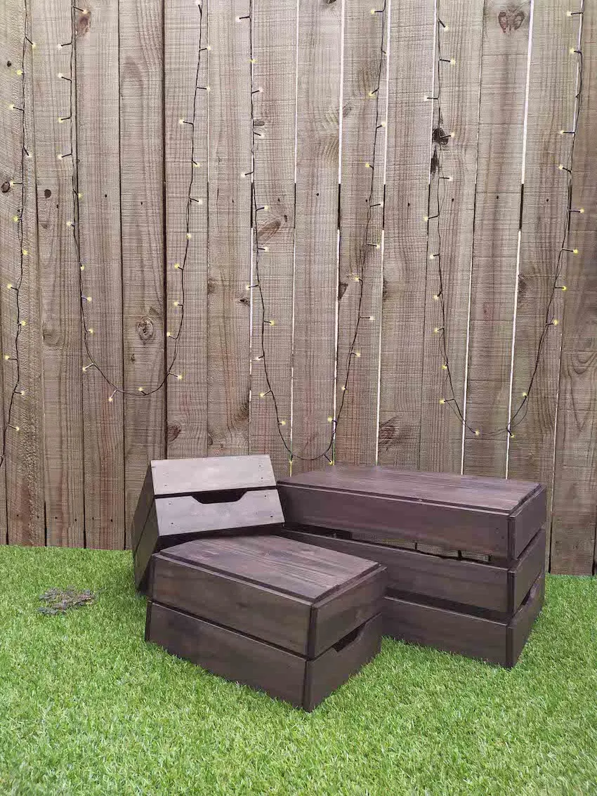 Vintage Wooden Crates