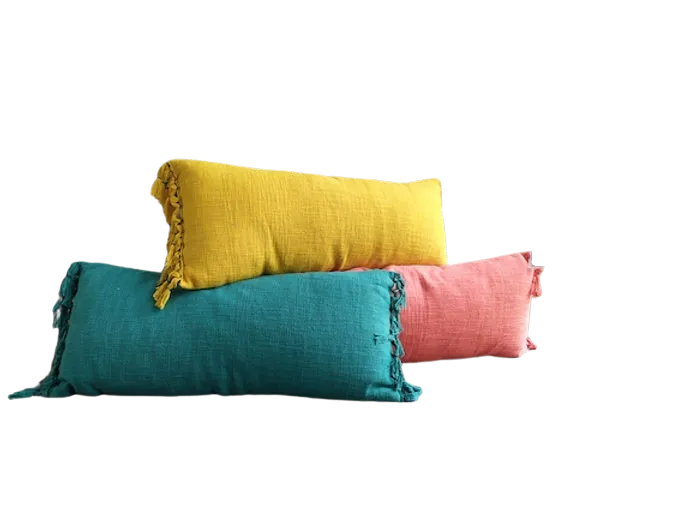 Rectangular Tassel Cushion