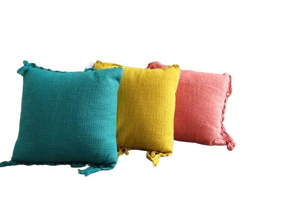 Square Tassel Cushions x 6