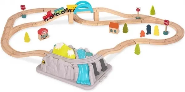 Wooden Train Set