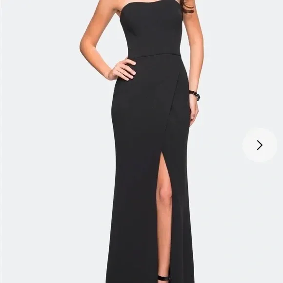 La Femme Black Dress