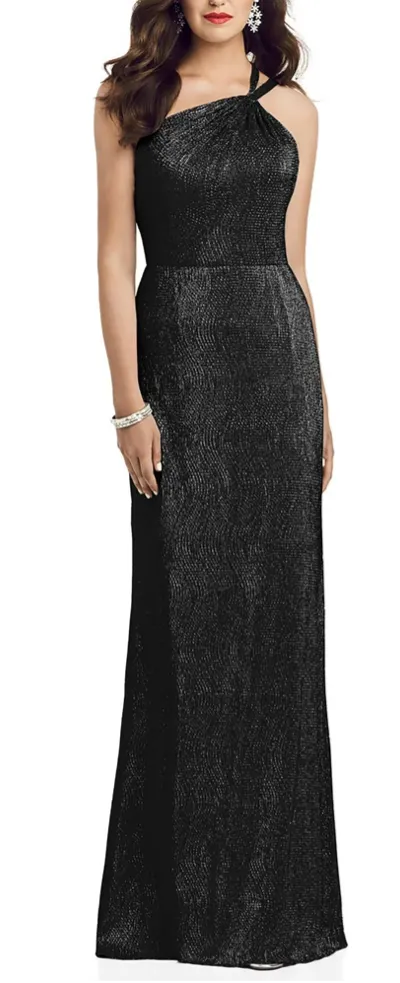 Dessy Collection Black Dress