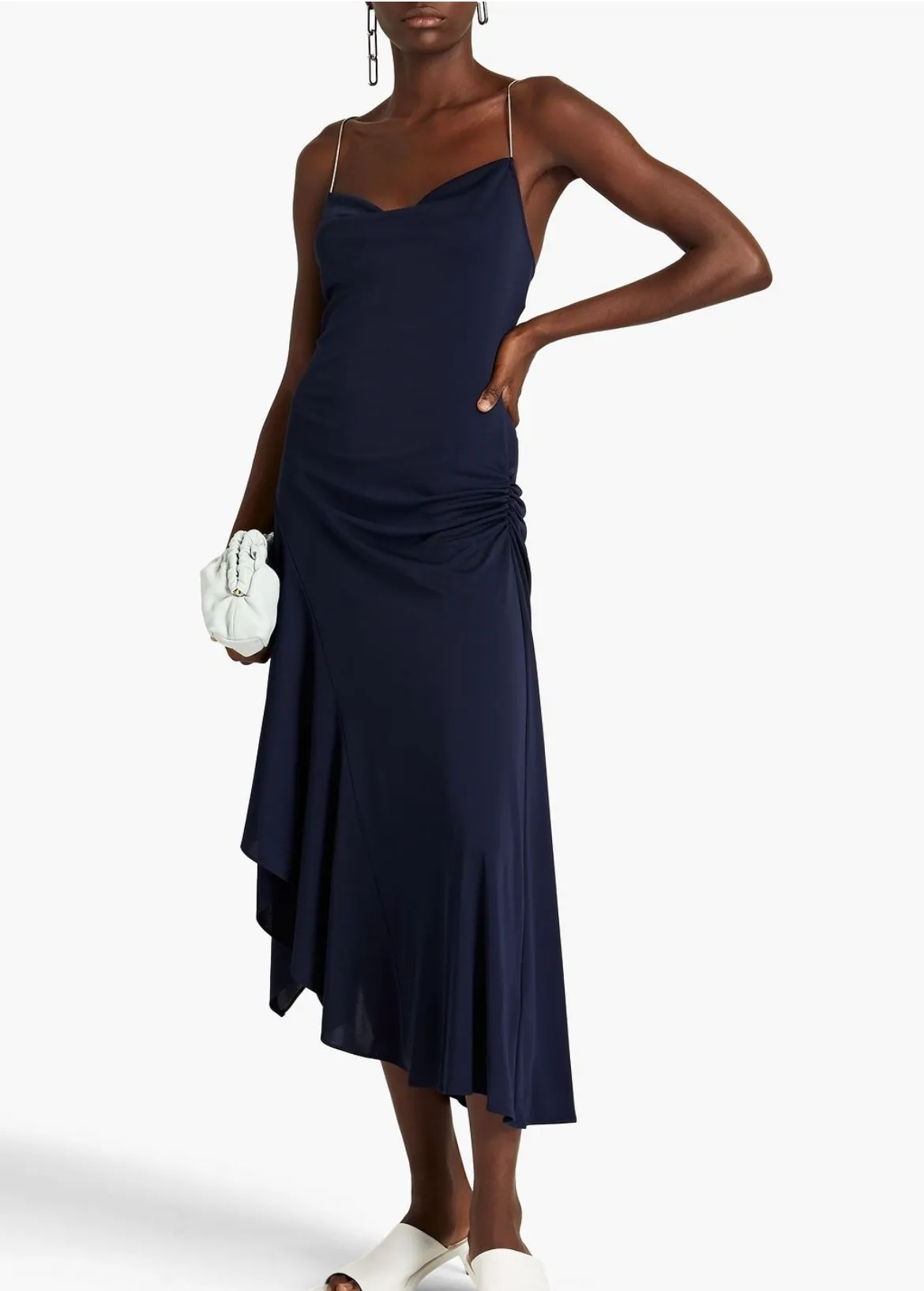 3.1 Phillip Lim Asymmetric Cutout Jersey Dress
