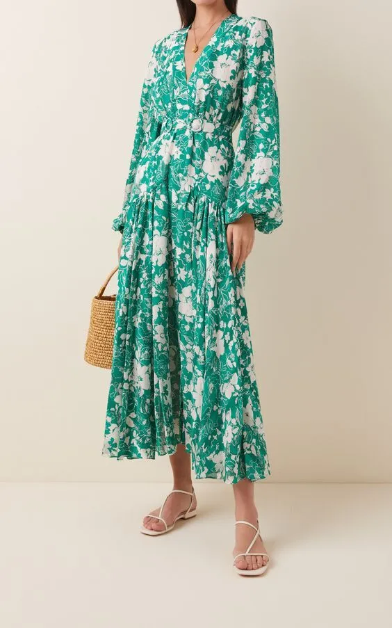 Alexis Kazmera Floral Maxi Dress