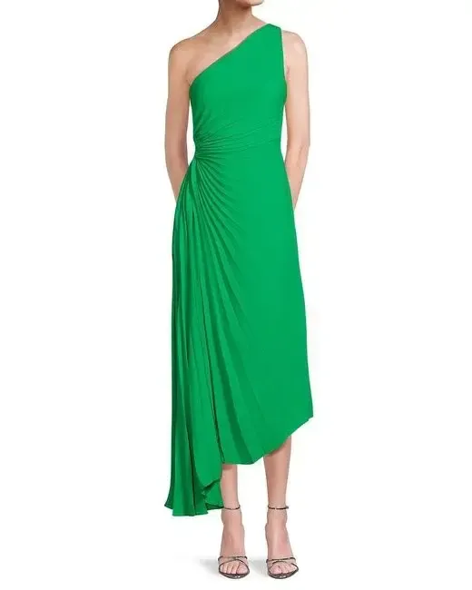 Nicole Miller Lily Pad Dress in Green