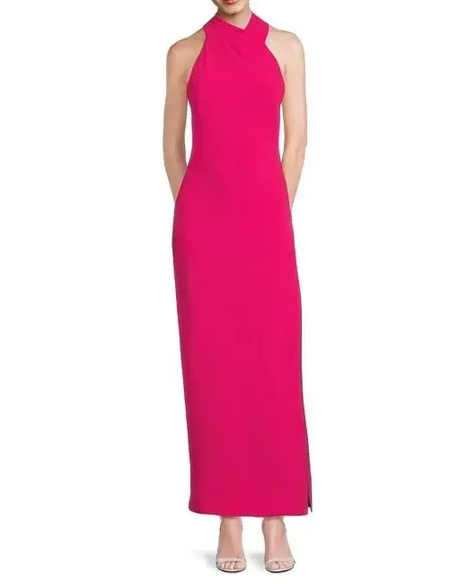 Rachel Roy Pink Harland Halterneck Gown