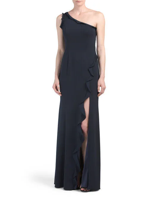 Jay Godfrey Maxi Black Dress with Slit