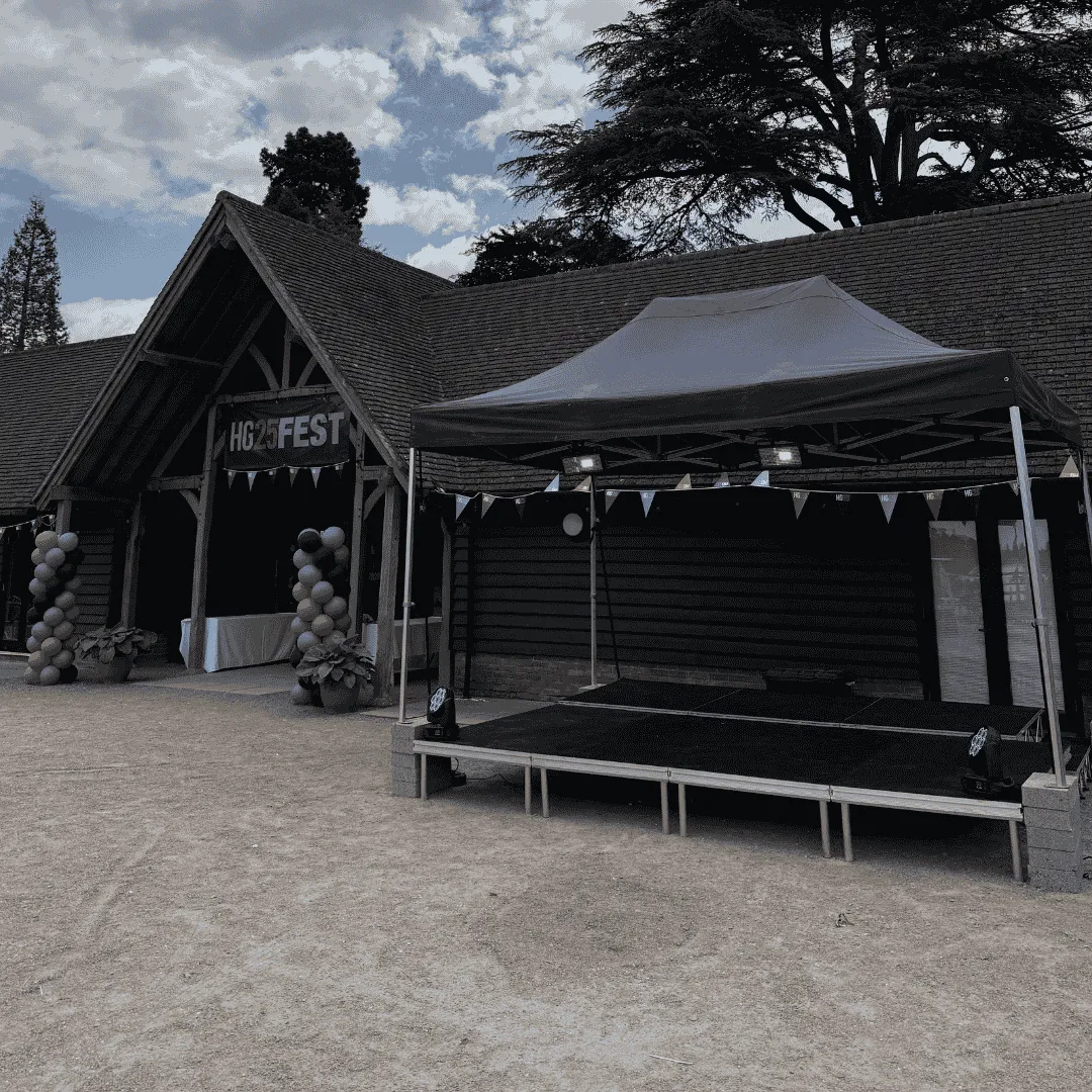 Small Outdoor Band Stage