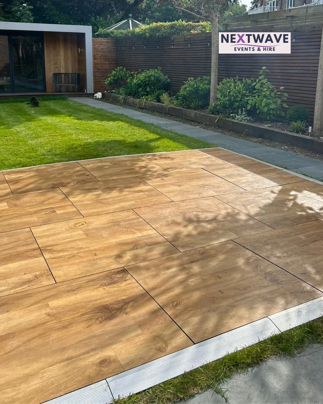 12 x 12ft Wood Effect Dancefloor