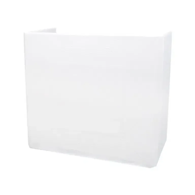 White Scrim DJ Booth