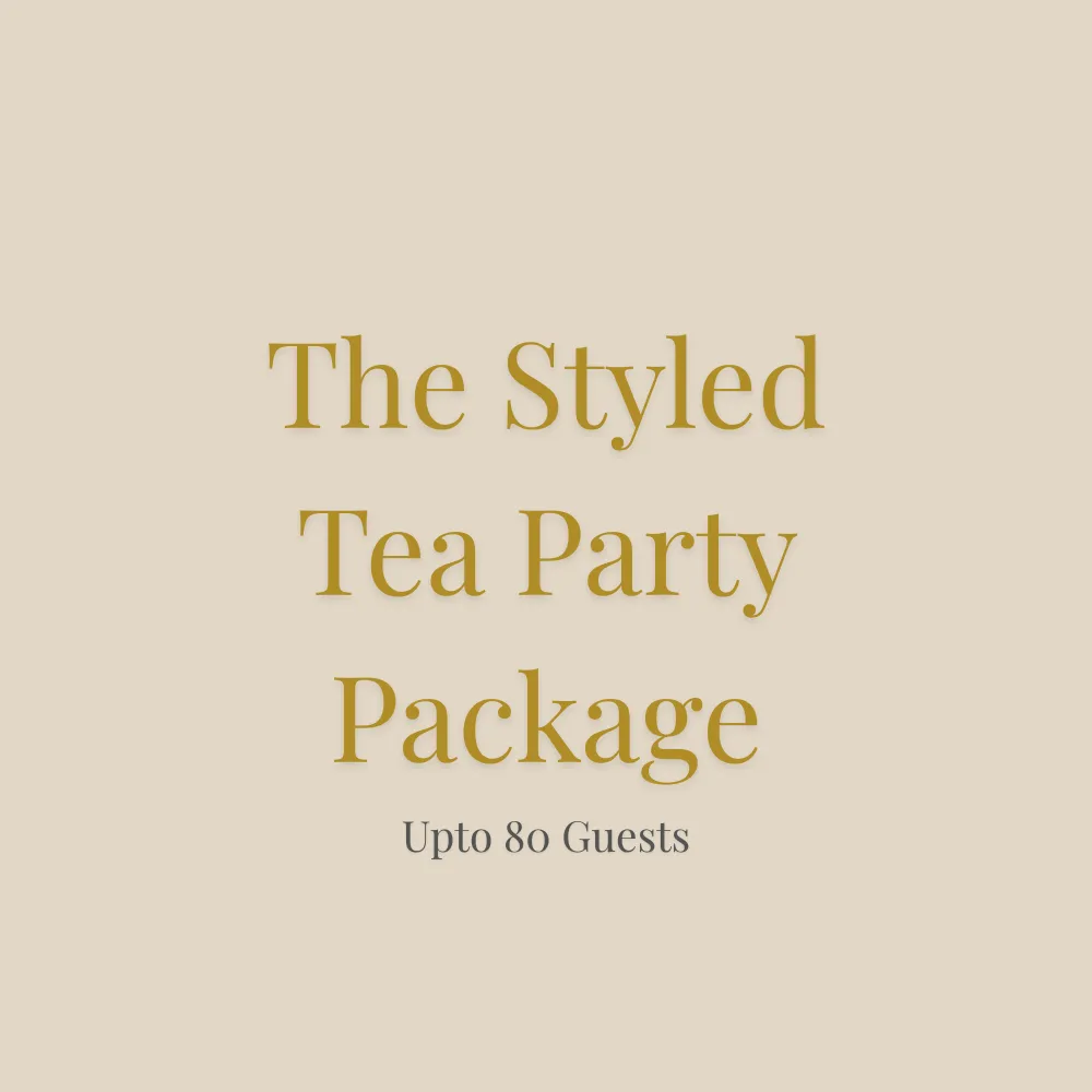 The Styled Tea Party Package