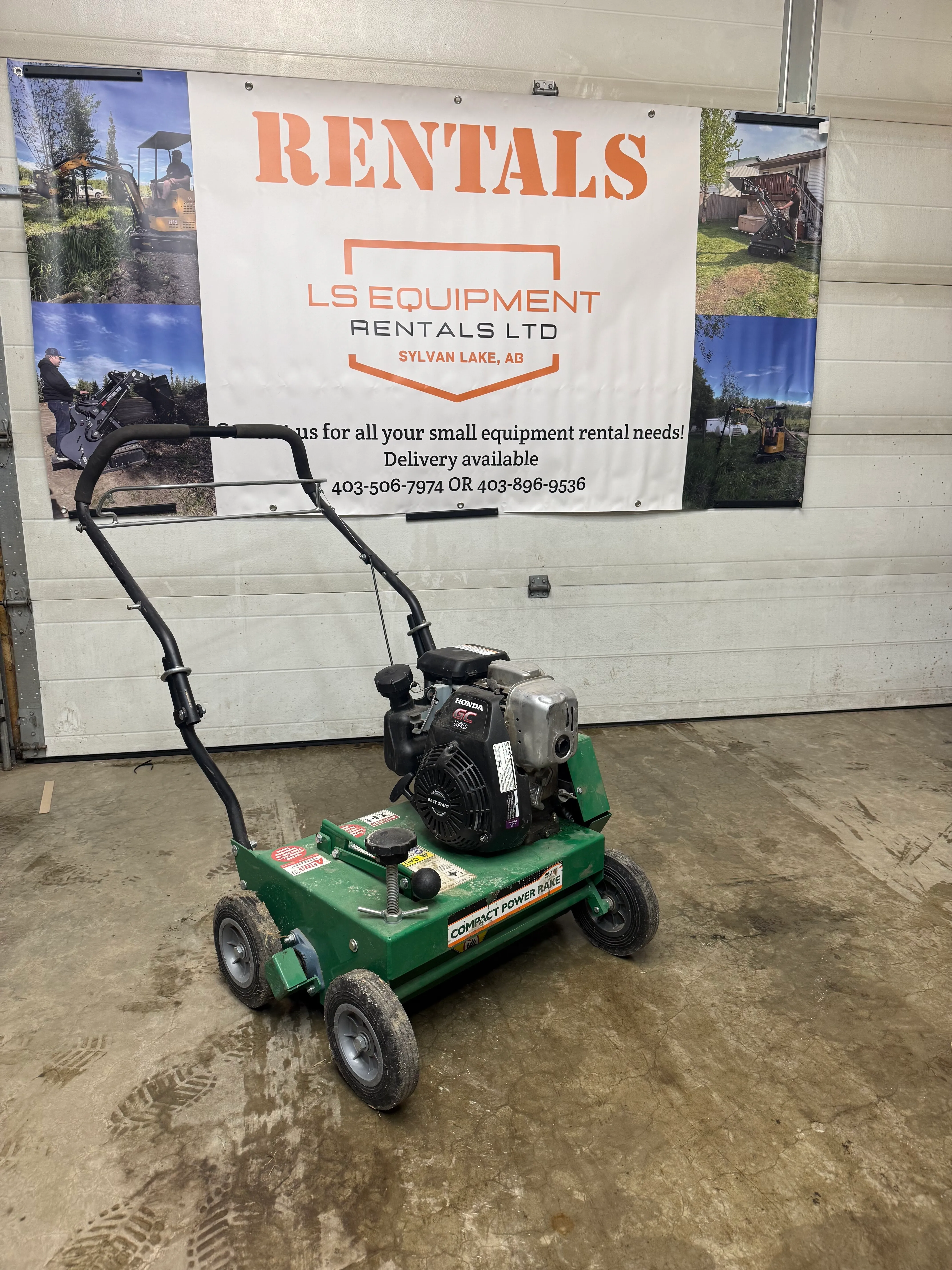 20" Power Rake/Dethatcher