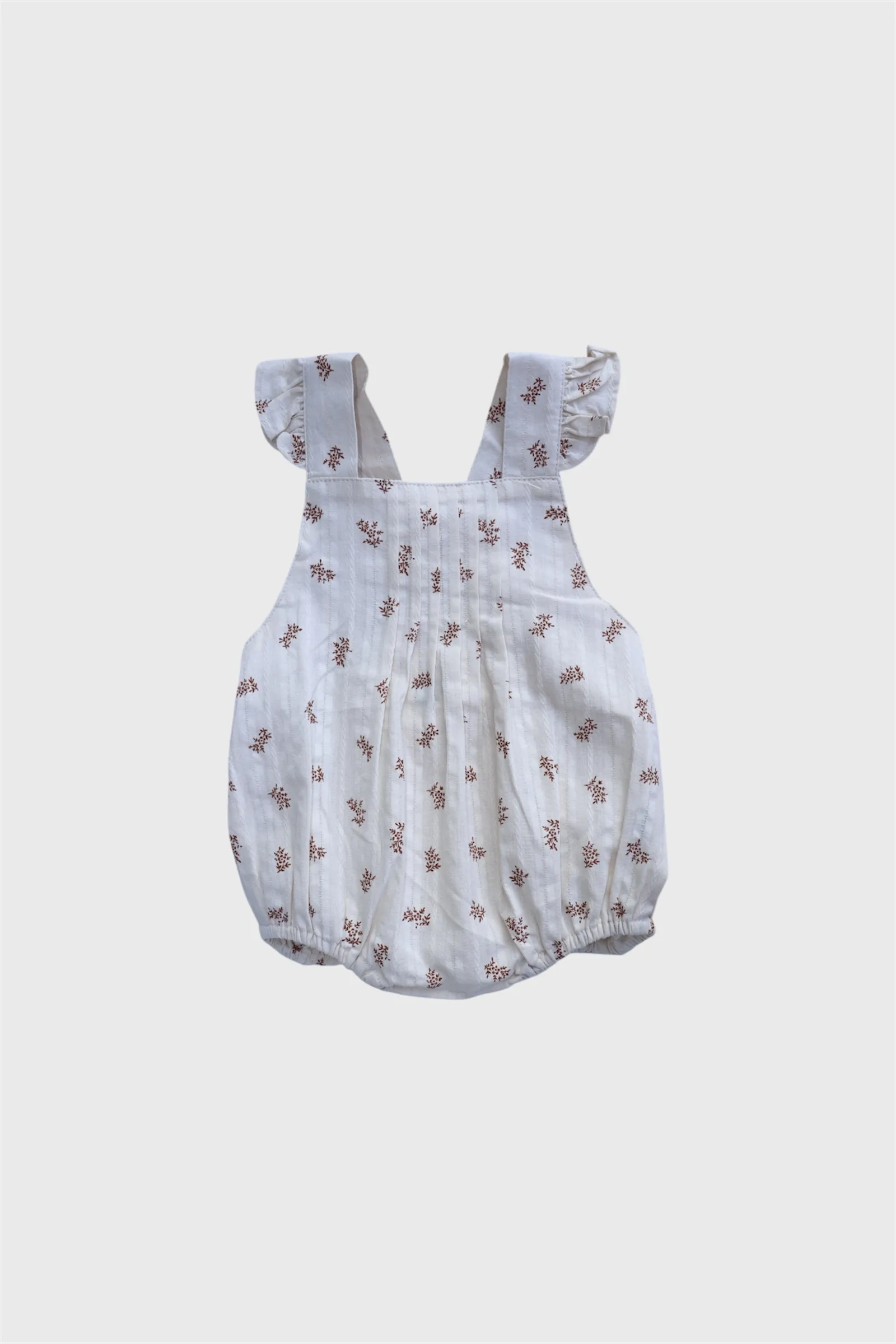 MANIERE Pin Tuck Romper