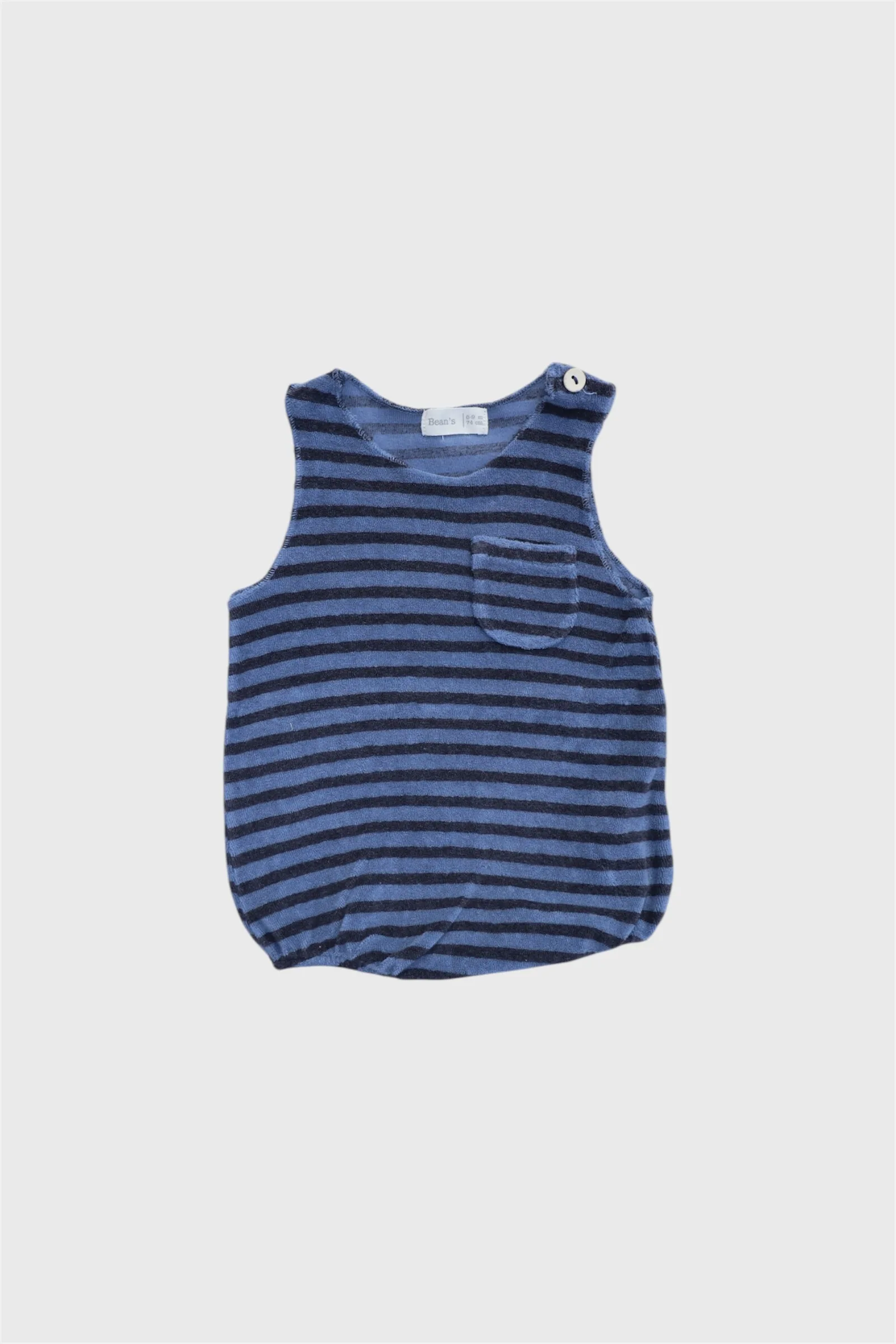 BEAN'S BARCELONA Striped Onsie