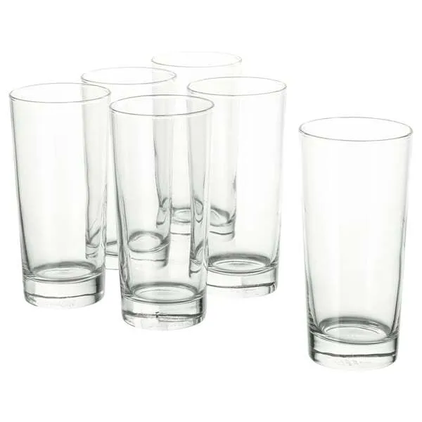 Clear Drinking Glass 