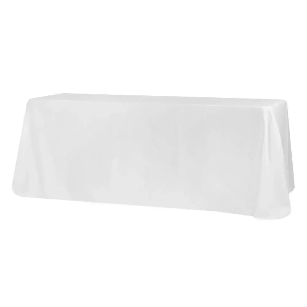 Tablecloth Rectangular 6ft White