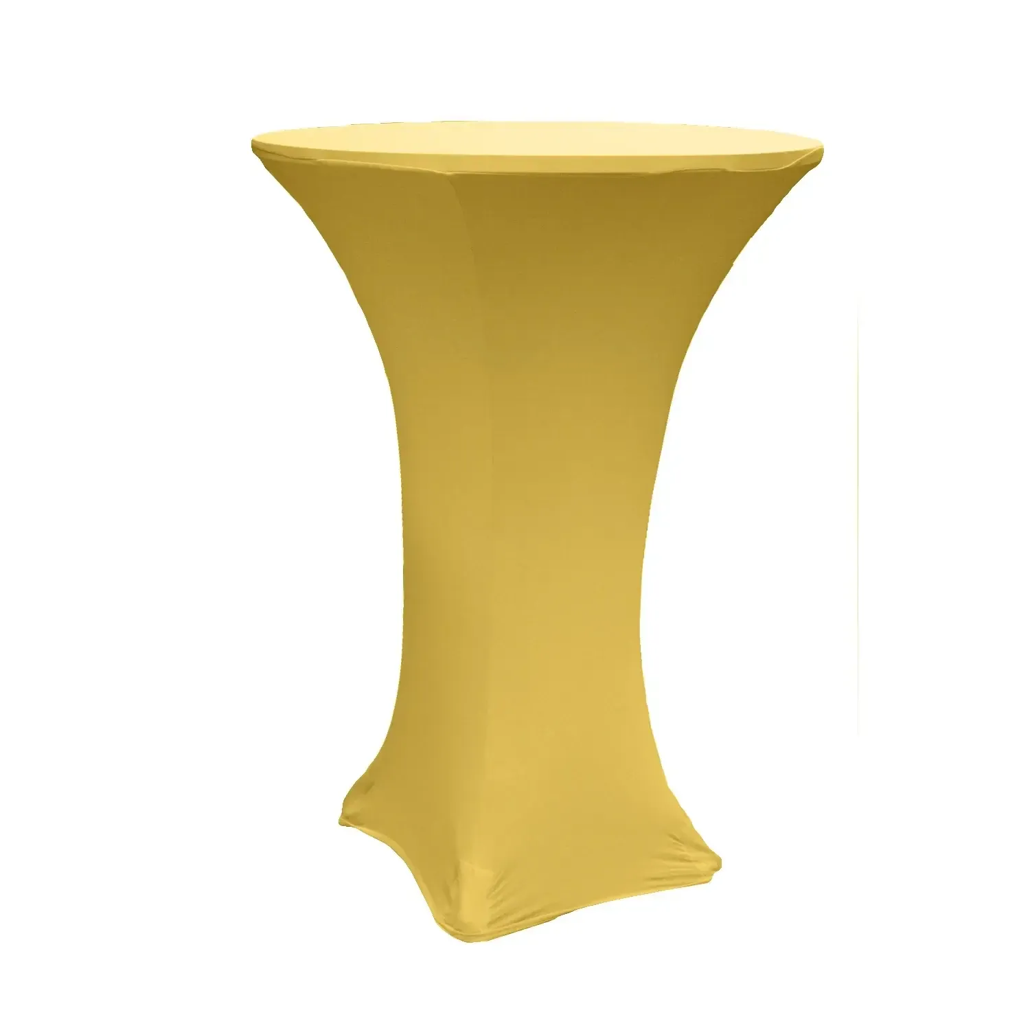 Cocktail Table Spandex Mustard