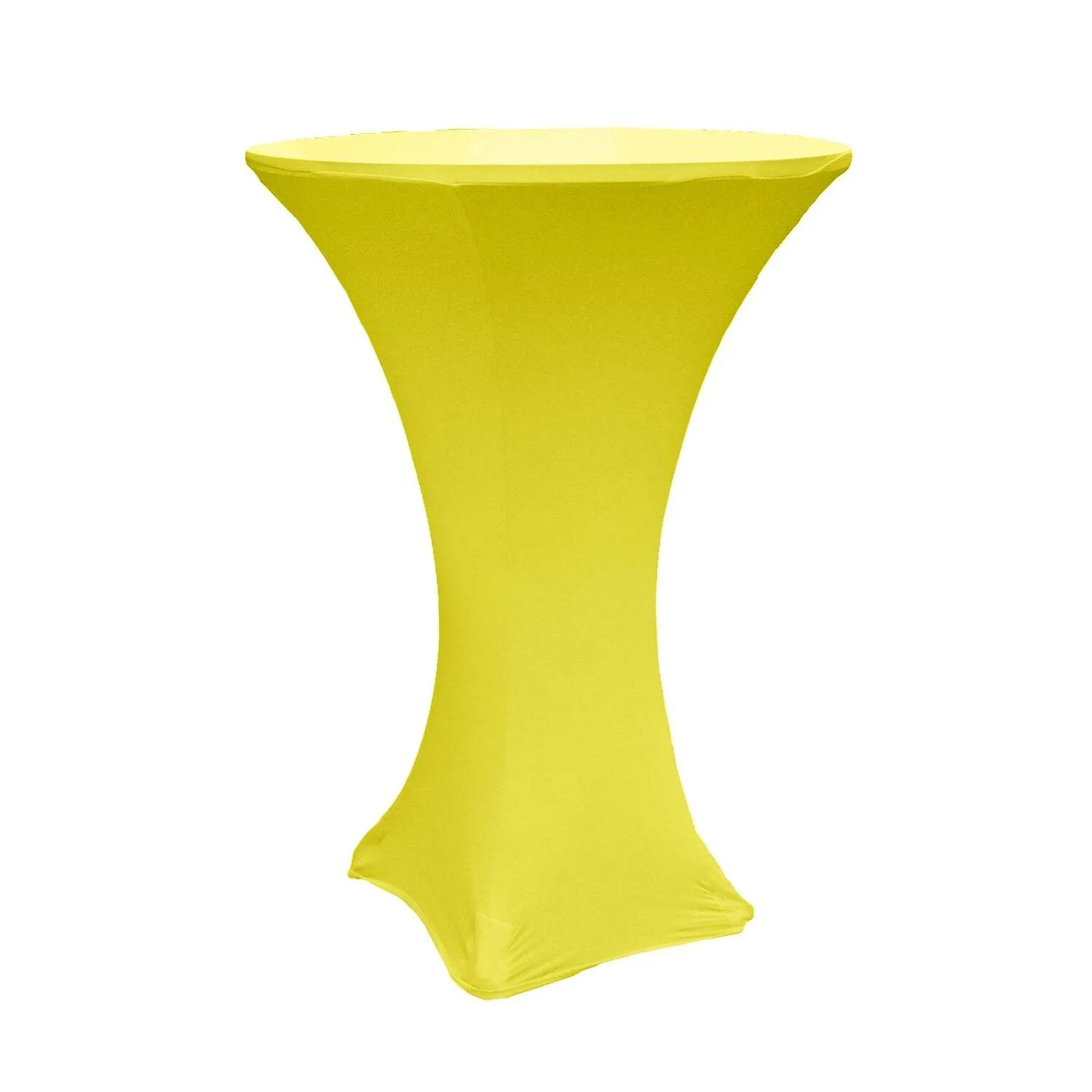 Cocktail Table Spandex Yellow