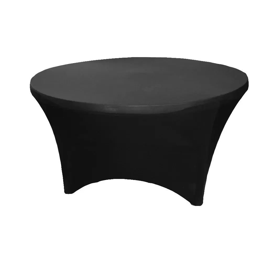 Spandex Round Black 5ft