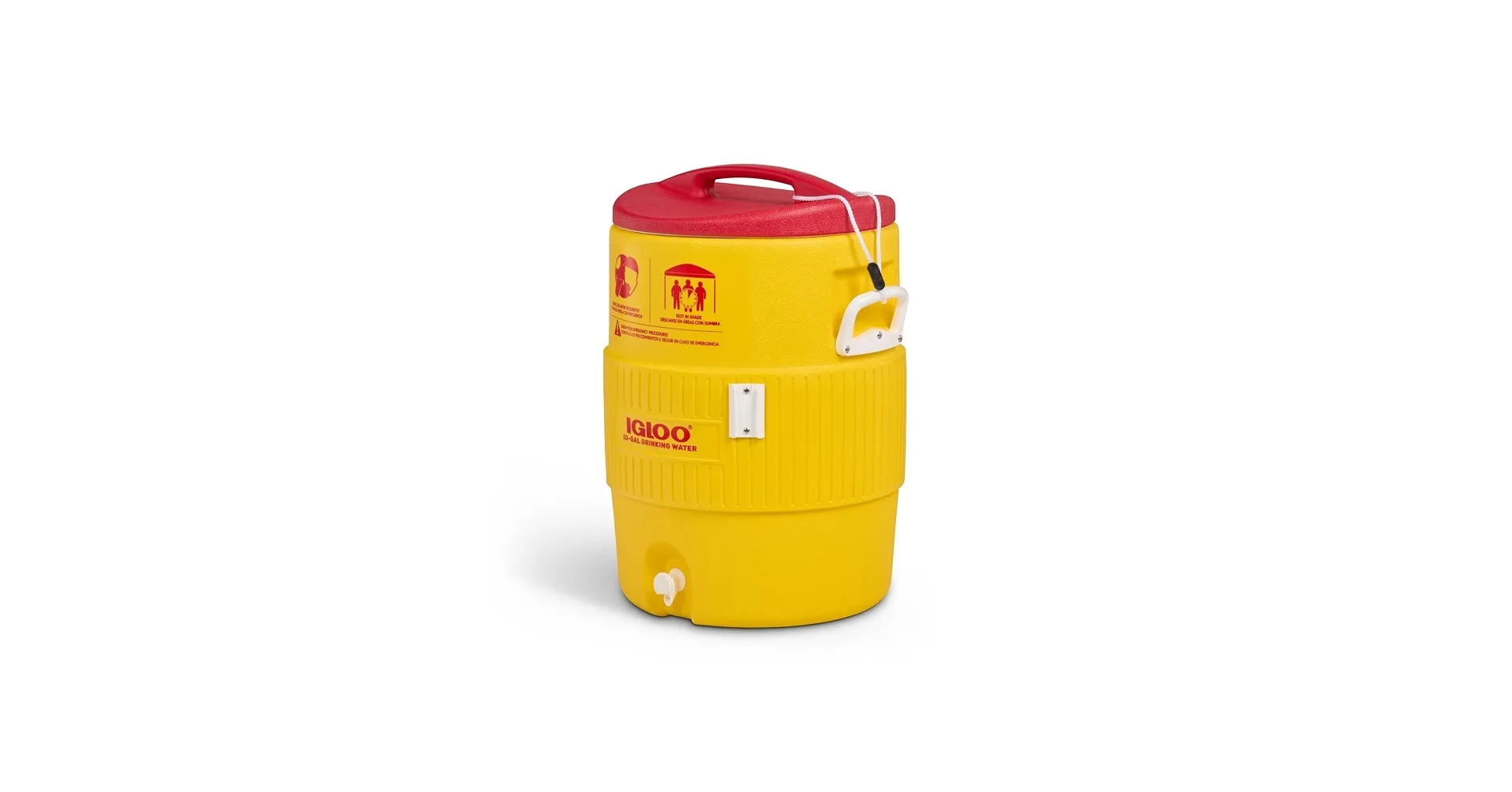Igloo Beverage Cooler 10 Gallon Yellow