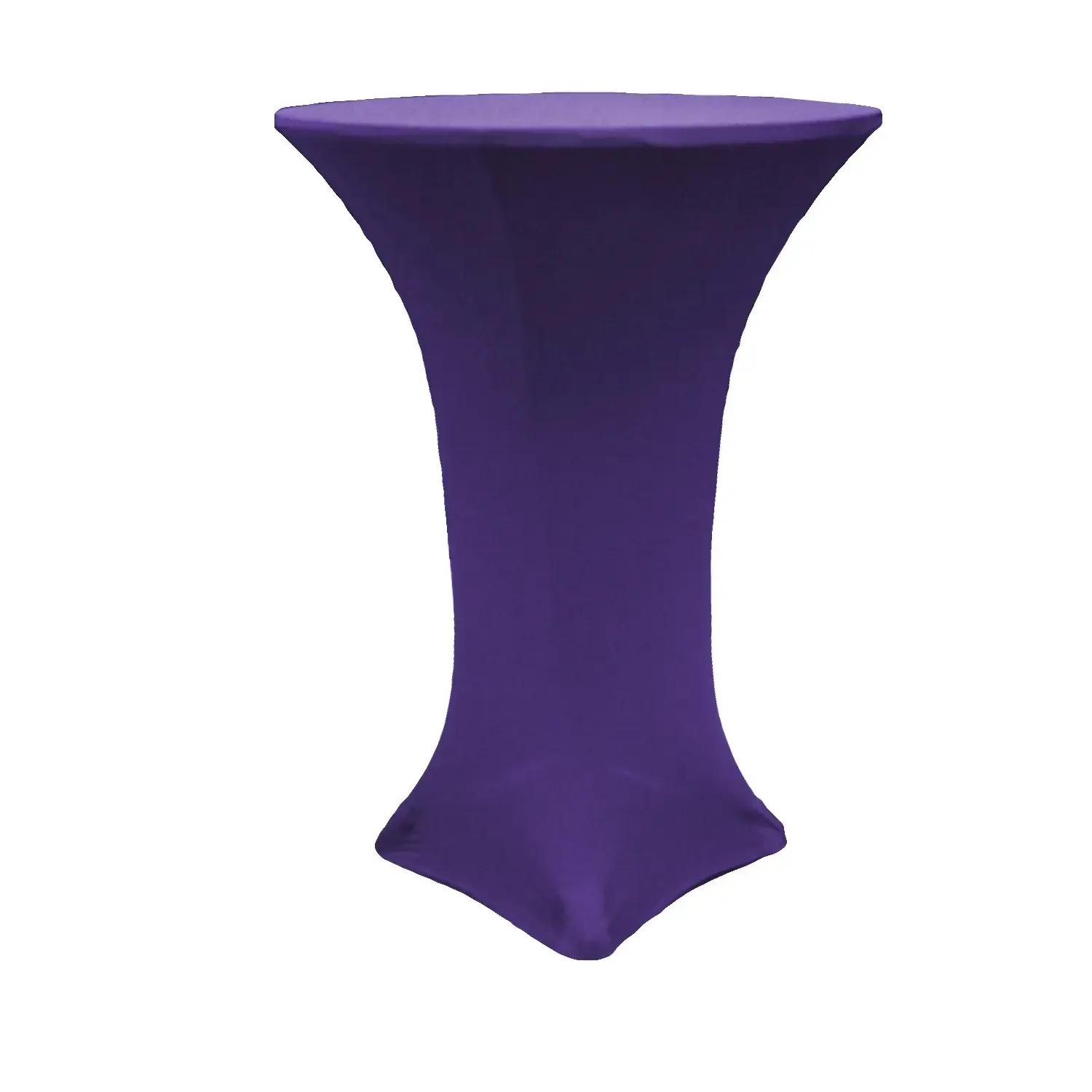 Cocktail Table Spandex Purple