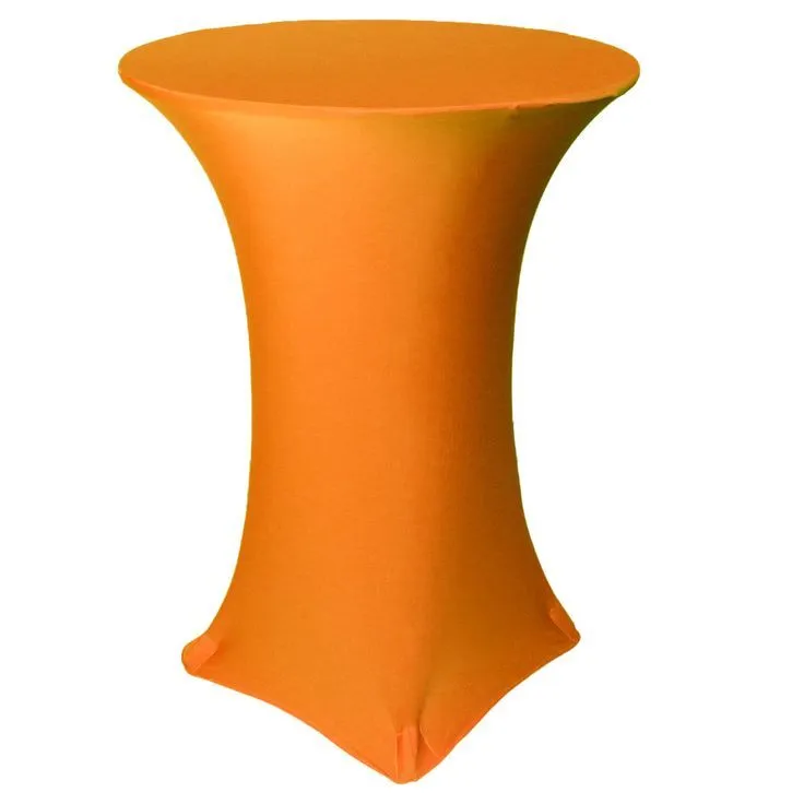 Cocktail Table Spandex Orange