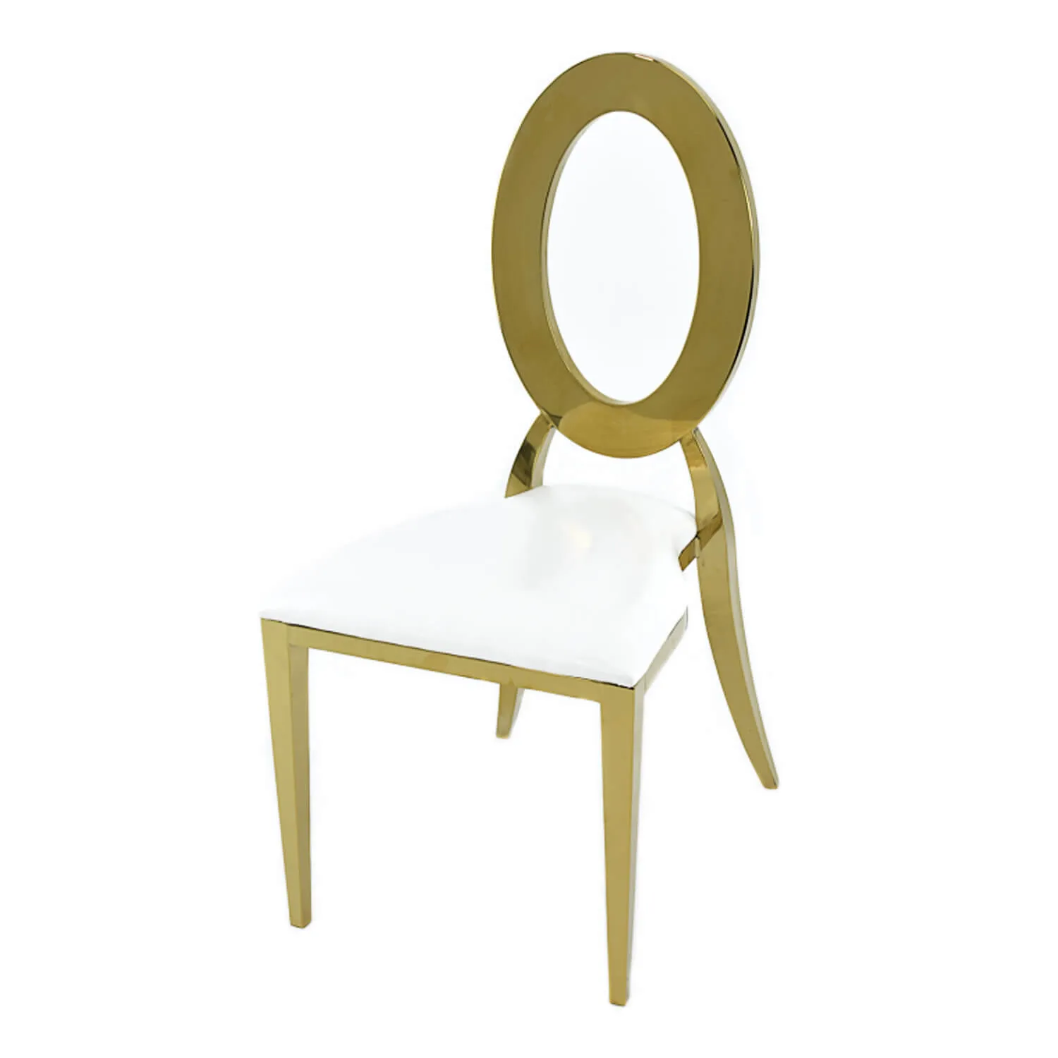 Gold Oval Chair
