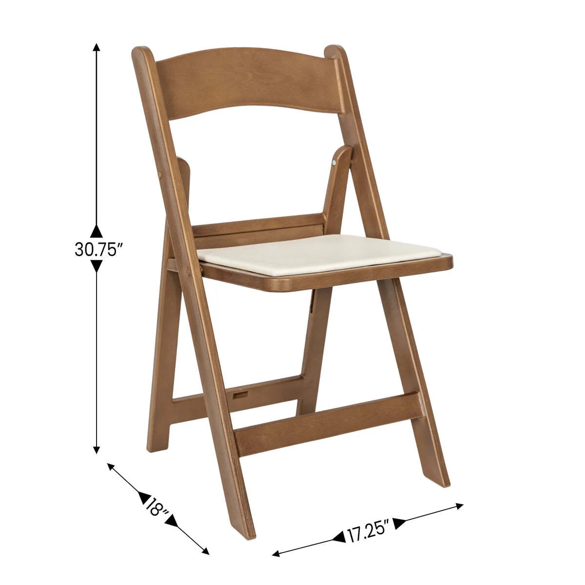 Wood Resin Folding Chair