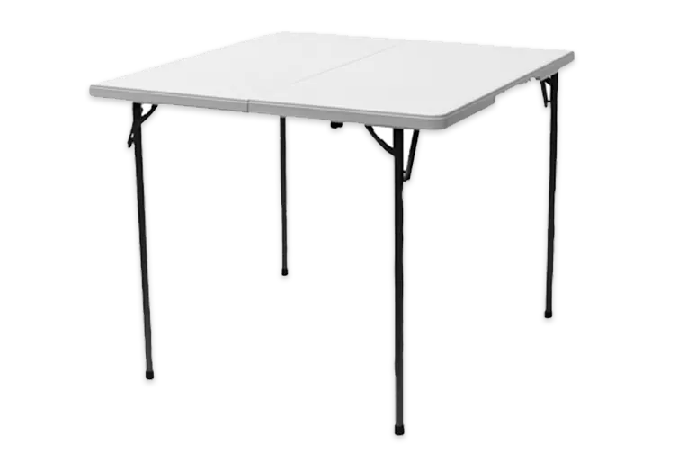 Sqaure plastic table