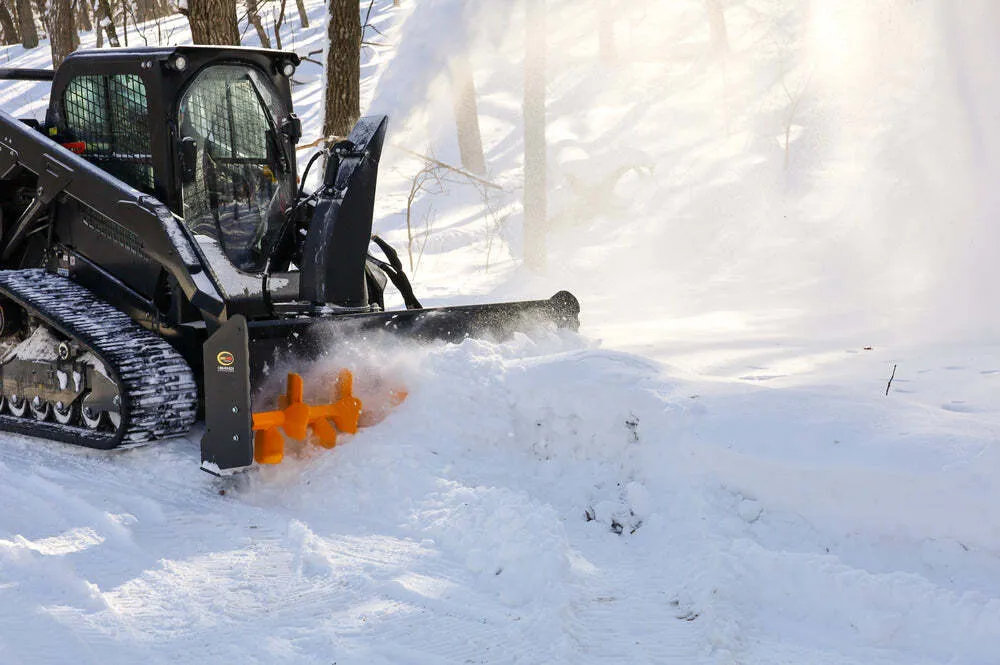 Skid Steer Snow Blower Attachment