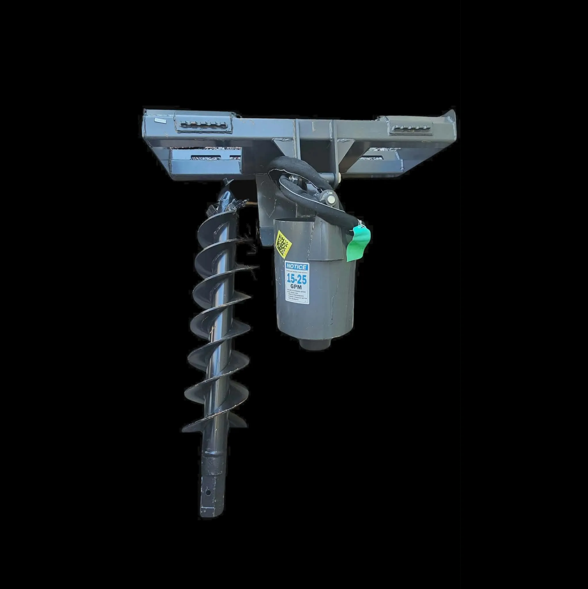 Hydraulic Auger Rental - Skid Steer & Track Loader