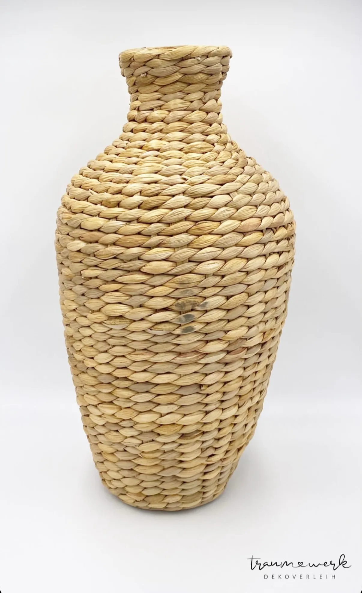 Ballonvase Rattan