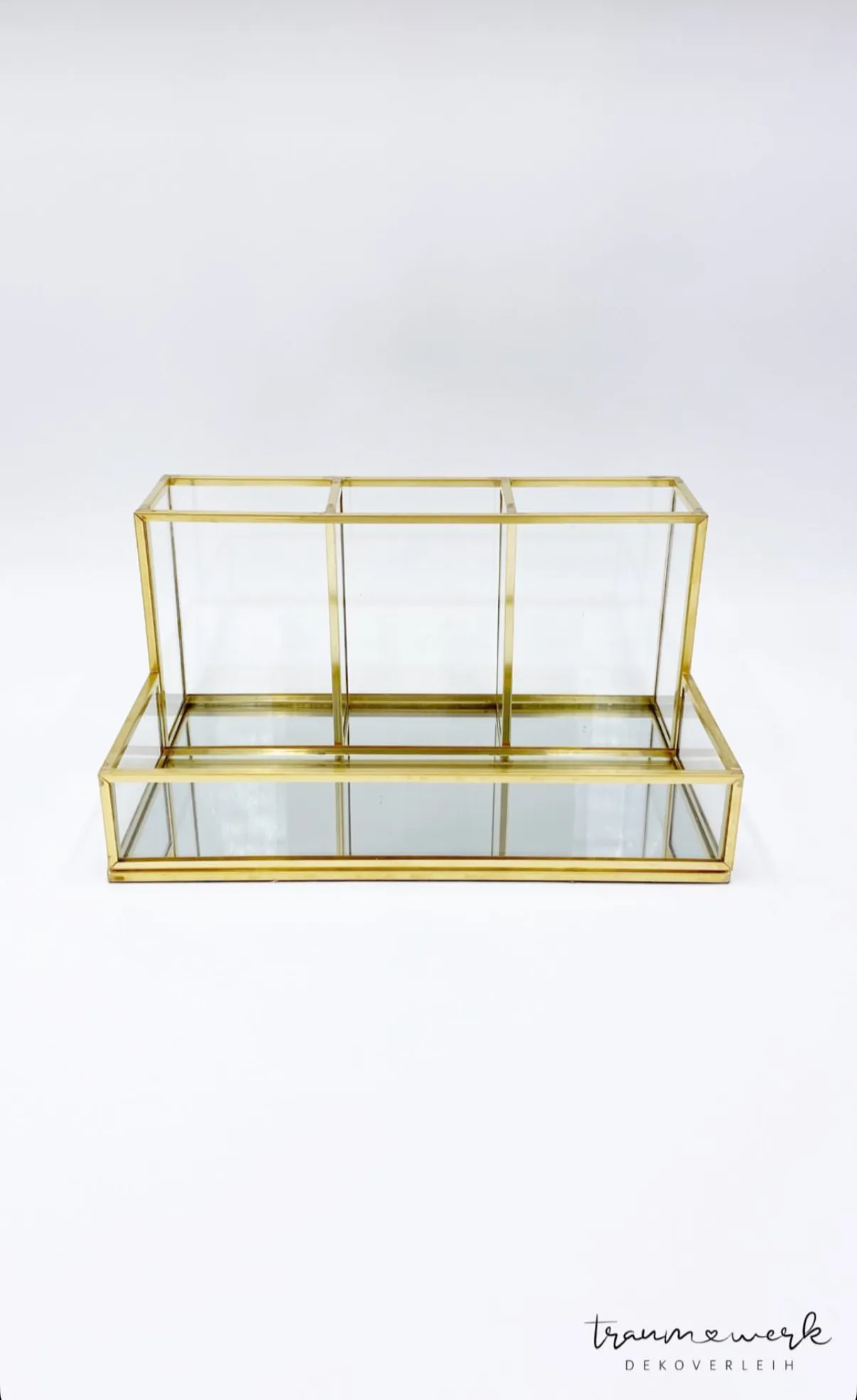 Stiftbehälter. Gold