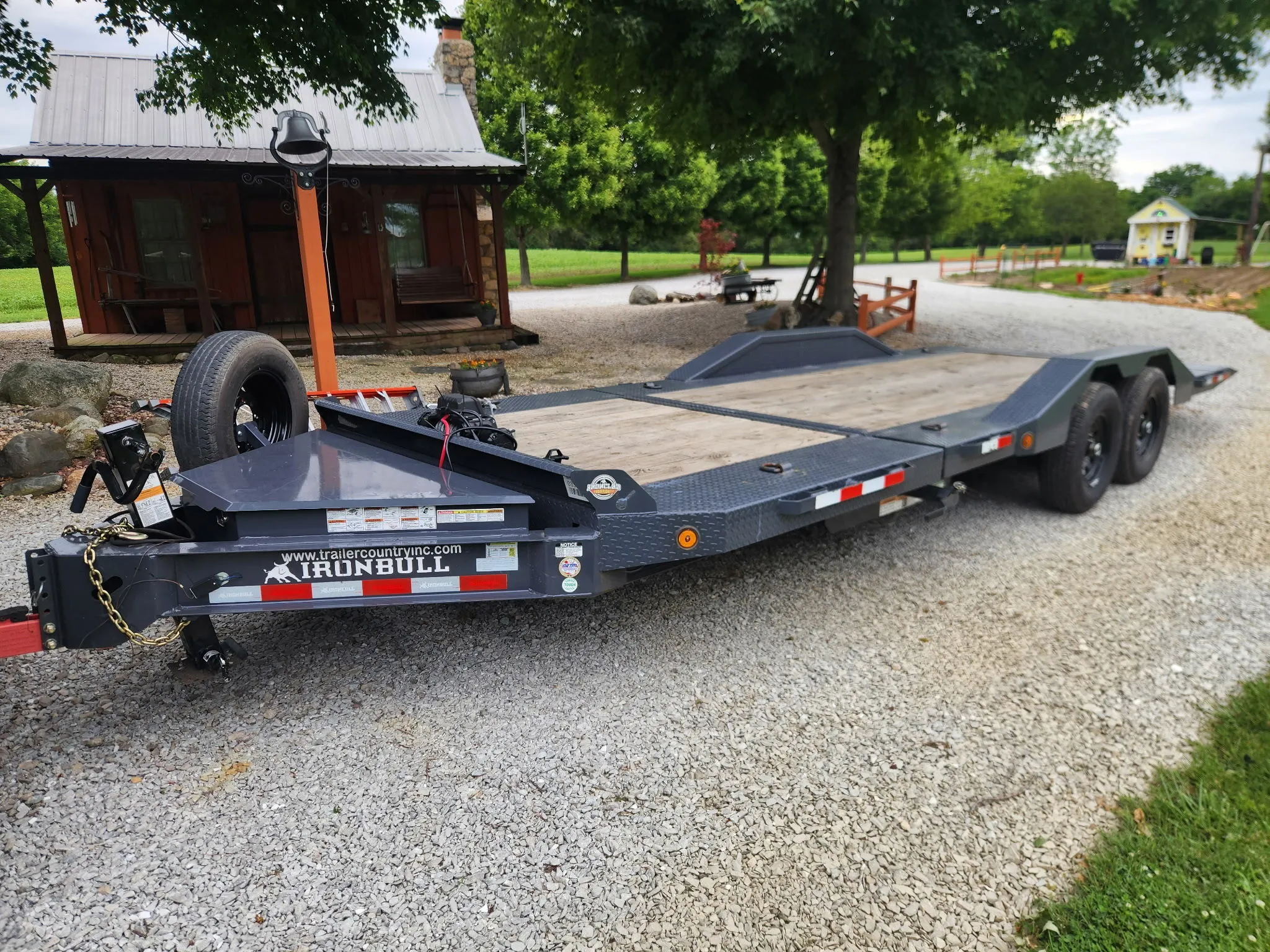 Drive Over Fender Car Hauler