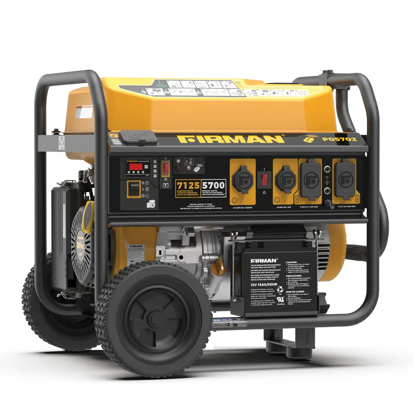 30AMP Remote Start Generator 7125W