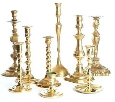 Brass Candlestick Holders