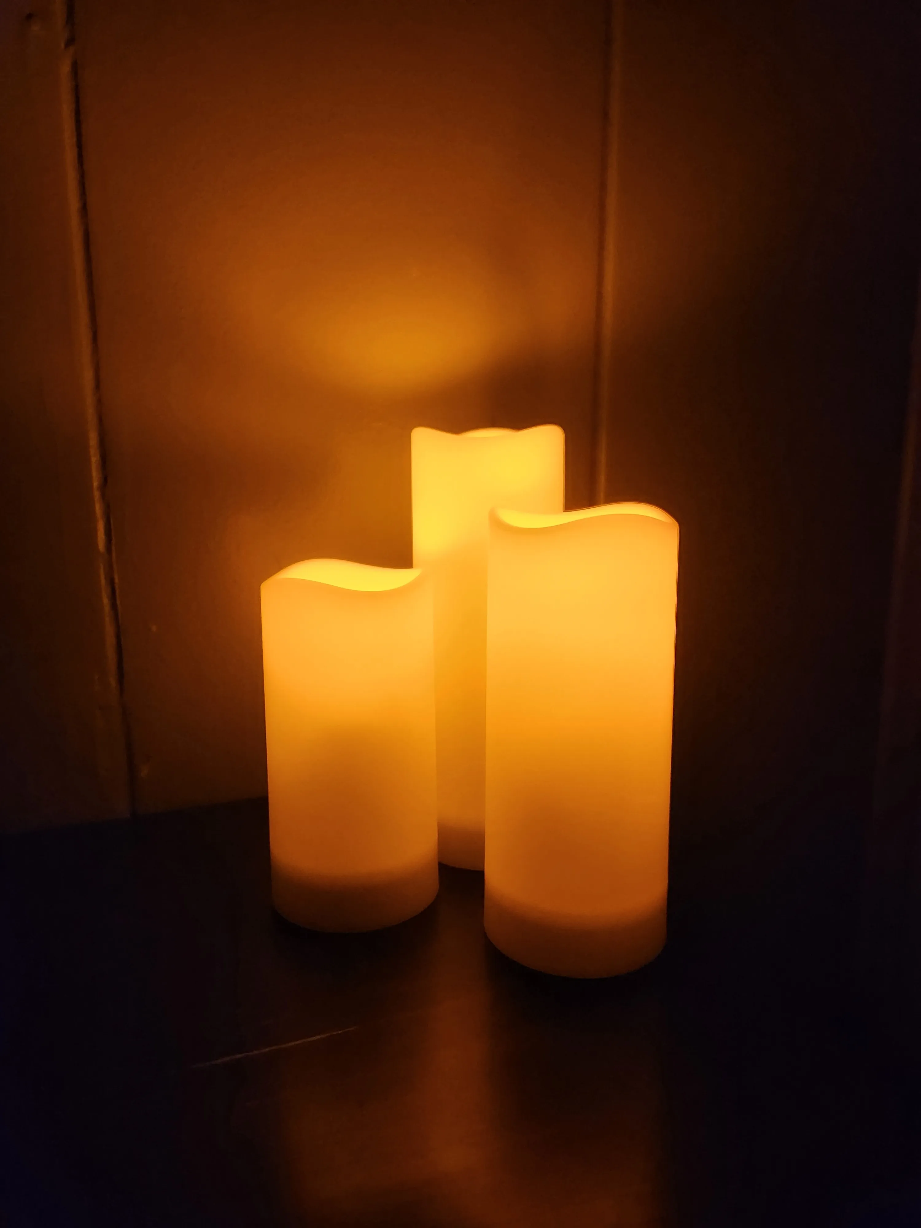 LED Candles - Plastic