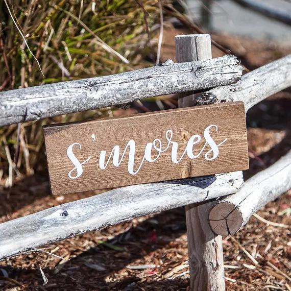 S'mores Sign