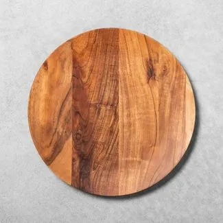 13" Wood Plate