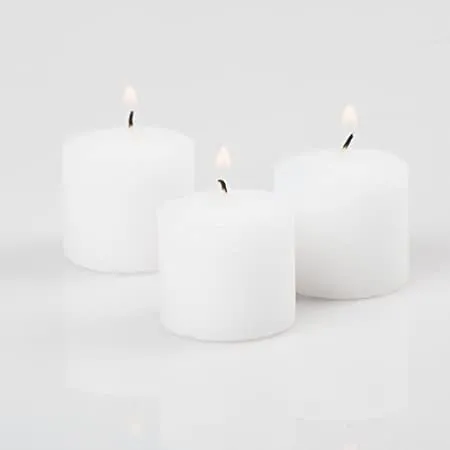 White Votive Candle 