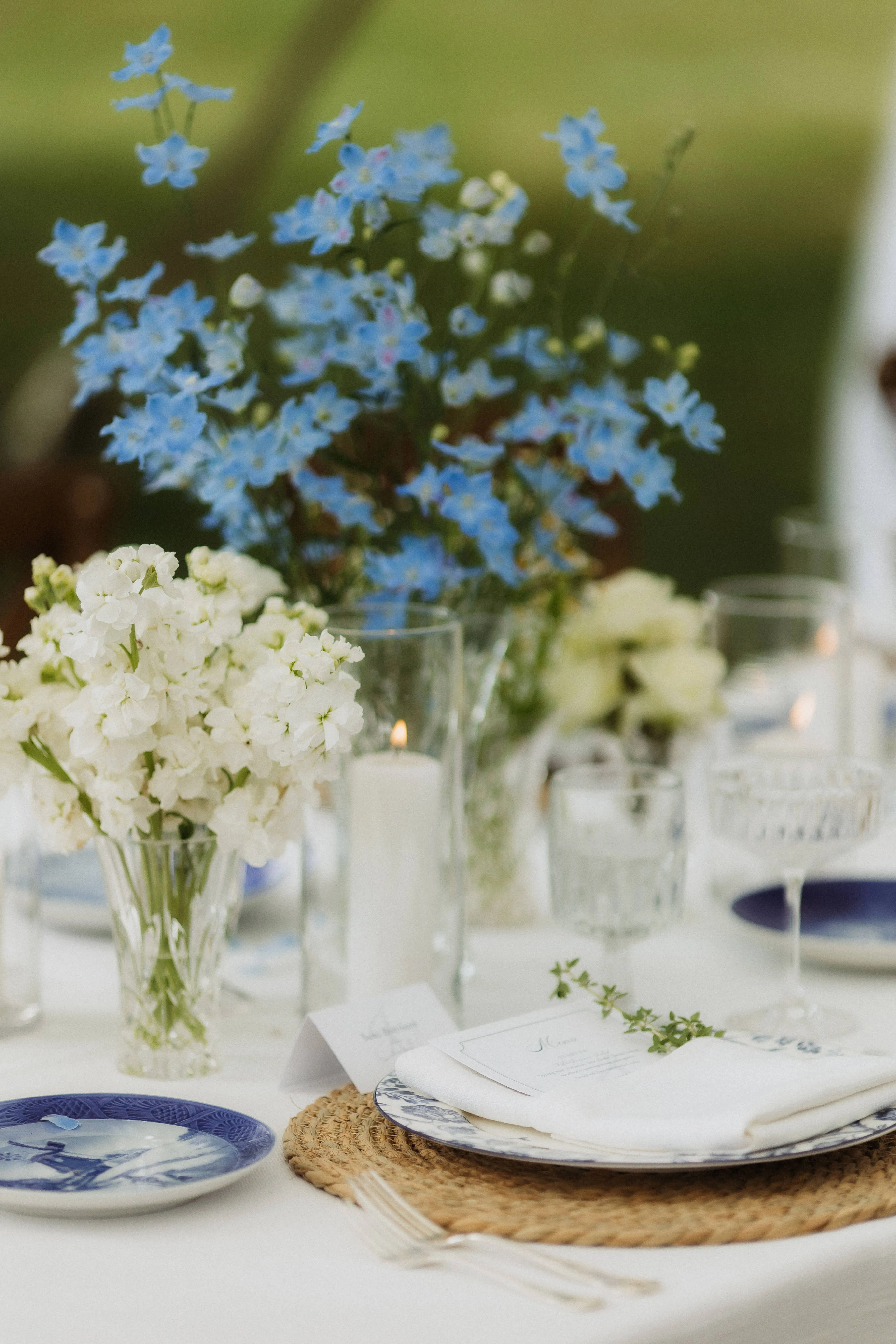 Vintage Cut Glass Vase