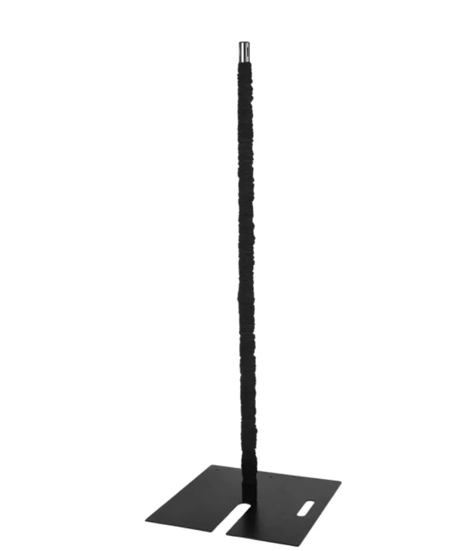 10' Black Spandex Pole Cover