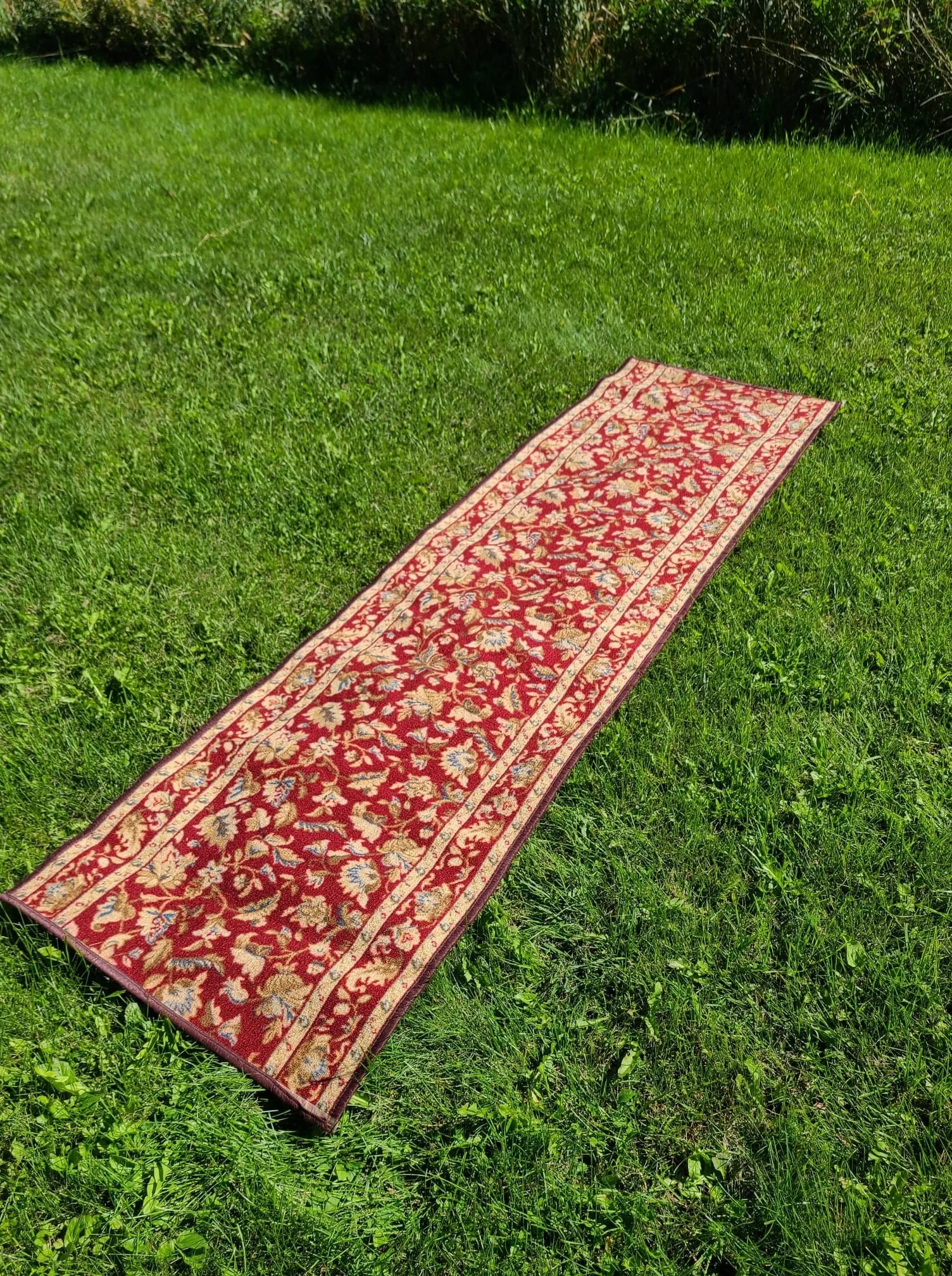 Narrow Red Rug
