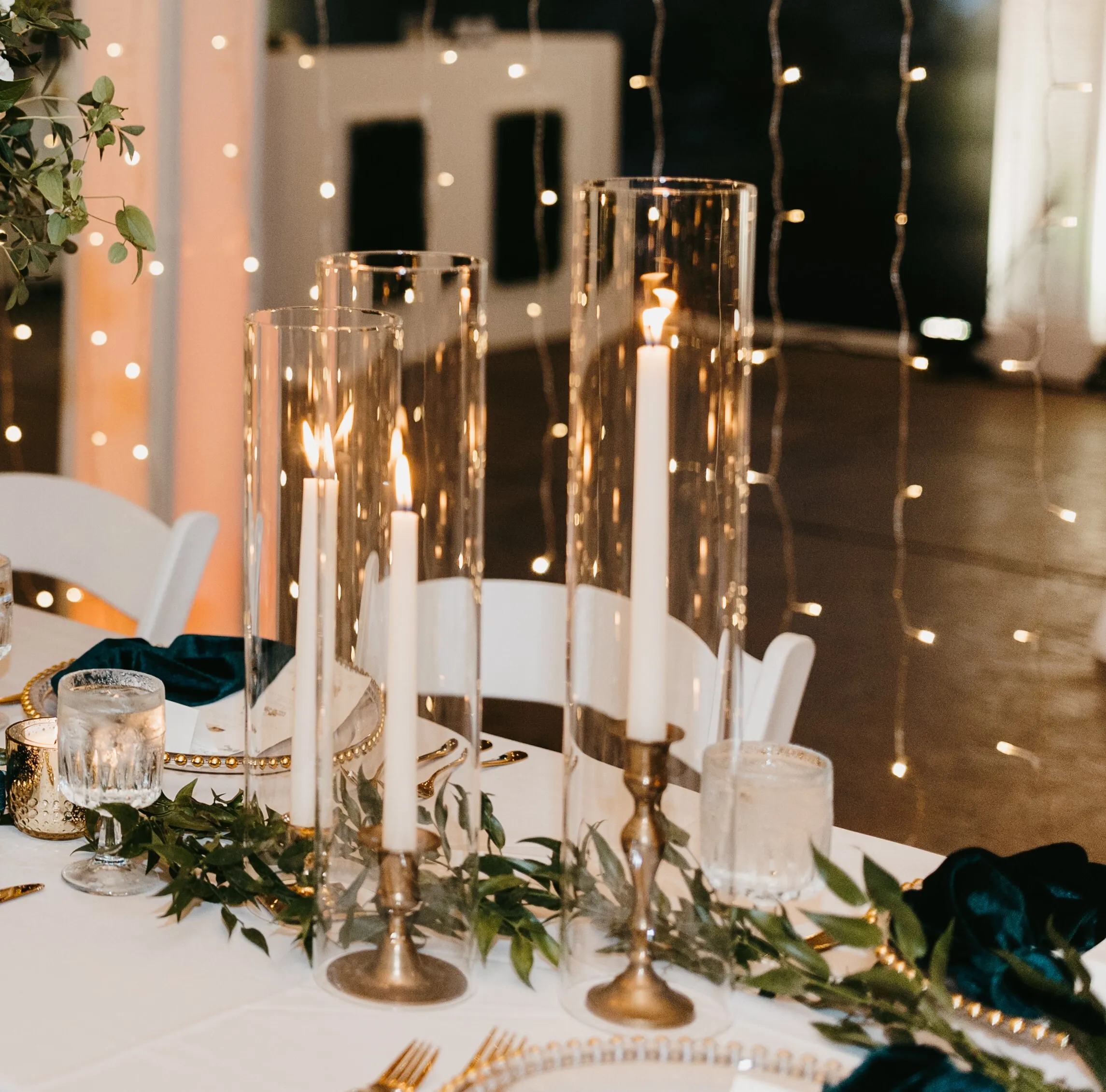 Glass Chimney Candle Shade 4" x 20"