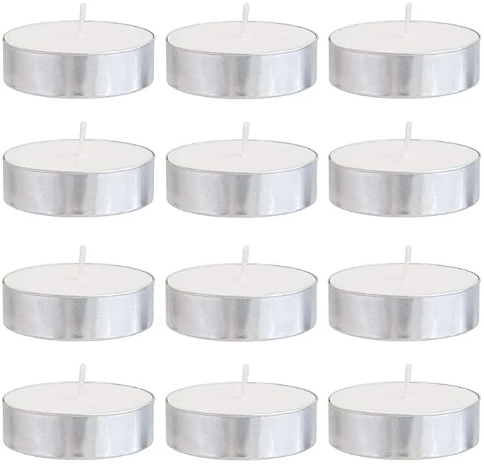 Large Tea Light Candles - 2.25" 
